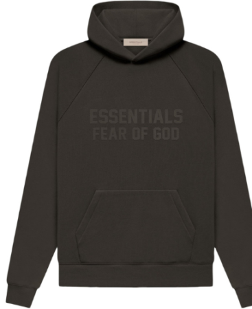 Essentials Fear Of God Hoodie Black